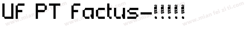 UF PT Factus字体转换